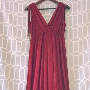 Burgundy, multi occasion, maxi dress
